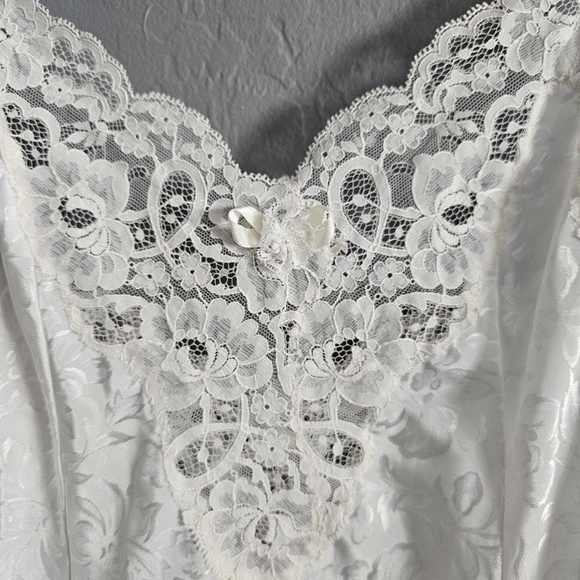 Vintage Christian Dior Lace and Floral Embossed Bodysuit - Picture 2 of 7